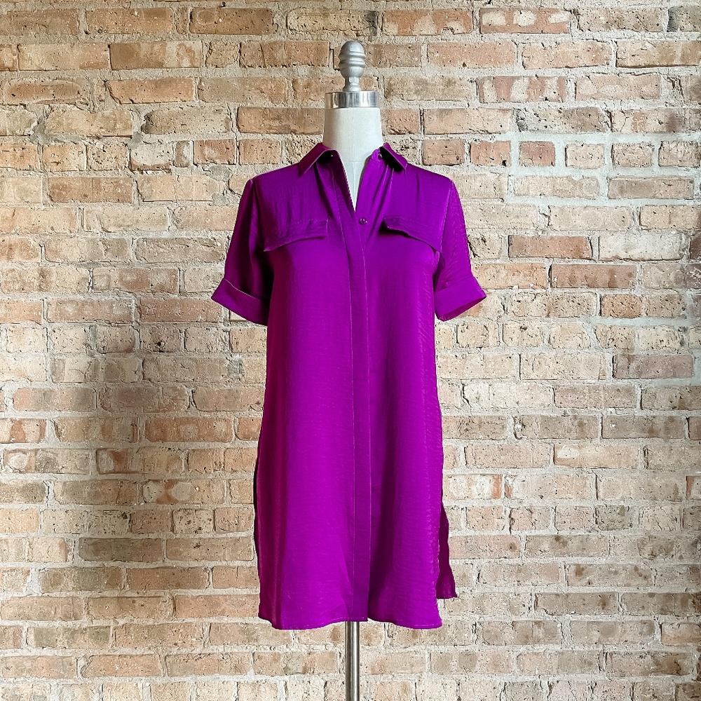 Nwt Tunic Top In Sparkling Grape - image 2